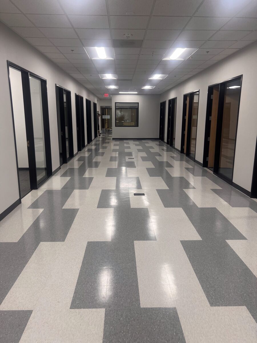 Commercial build-out in Las Vegas